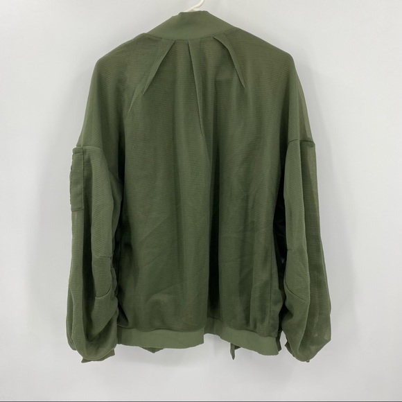 Alo Yoga Green Field Jacket Small - Picture 7 of 7